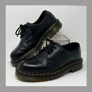 DR MARTENS 1461 SR Black Greasy's Full Grain Soft Wair US-L7==US-M 6 Unisex